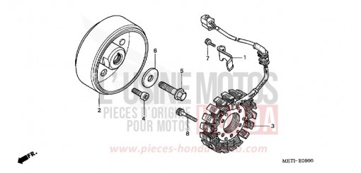 GENERATRICE CBF500A6 de 2006